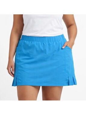 Chico's zenergy blue skirt skort size 14